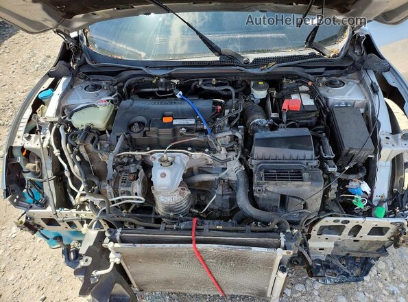 19XFC2F72GE209372 2016 HONDA CIVIC Silver Rear interior view