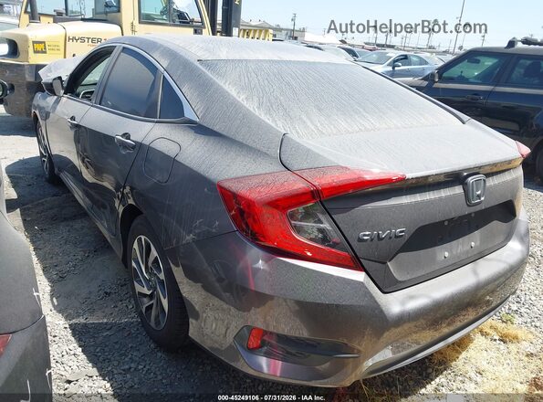 19XFC2F72GE211106 2016 HONDA CIVIC Gray Հետևի ձախ