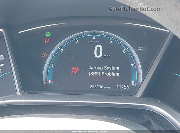 19XFC2F72GE211106 2016 HONDA CIVIC Gray 
