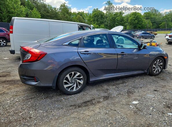 19XFC2F72GE224552 2016 HONDA CIVIC Серый Задняя правая четверть
