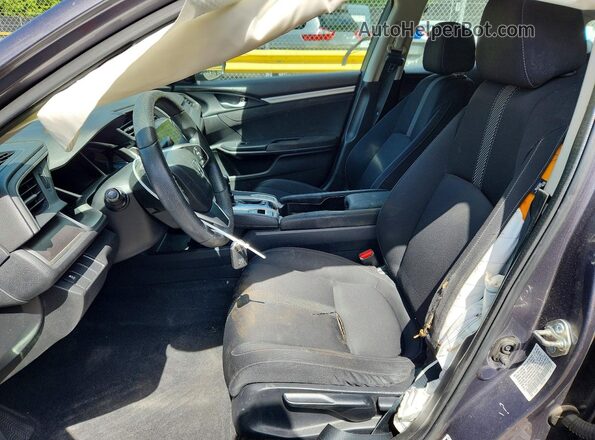 19XFC2F72GE224552 2016 HONDA CIVIC Серый Вид салона спереди