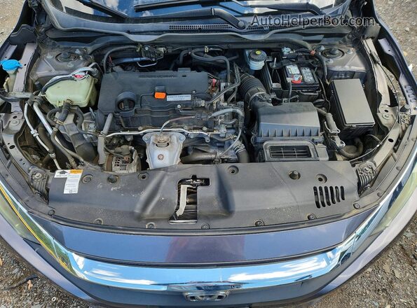 19XFC2F72GE224552 2016 HONDA CIVIC Серый Вид задней части салона