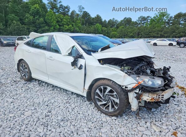 19XFC2F72HE009559 2017 HONDA CIVIC Белый Передняя правая четверть