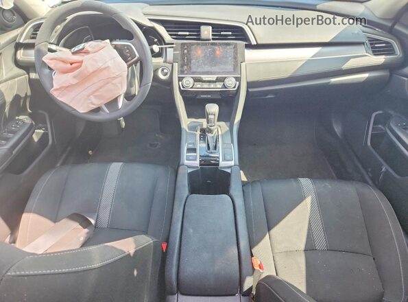 19XFC2F72HE009559 2017 HONDA CIVIC Белый Вид панели приборов