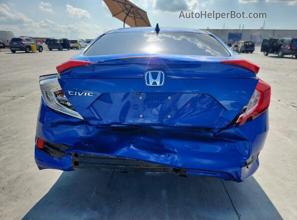 19XFC2F72HE015846 2017 HONDA CIVIC Blue Widok z tyłu