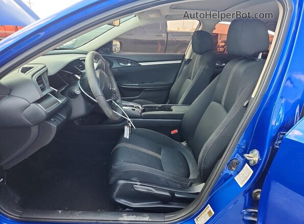 19XFC2F72HE015846 2017 HONDA CIVIC Blue Widok wnętrza z przodu