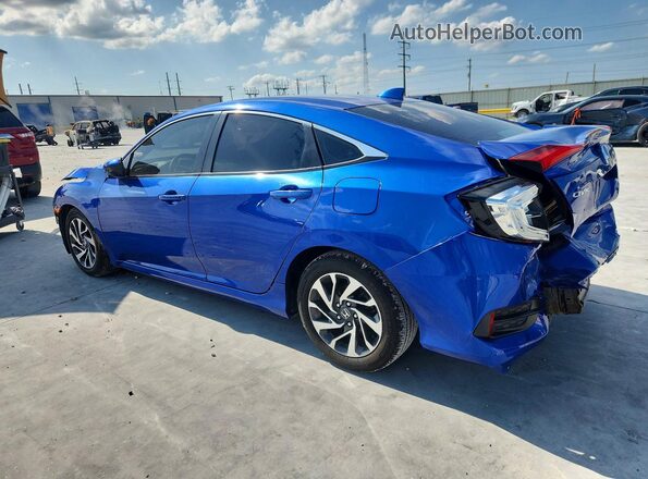 19XFC2F72HE015846 2017 HONDA CIVIC Blue Tył lewy