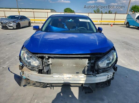 19XFC2F72HE015846 2017 HONDA CIVIC Blue Widok z przodu