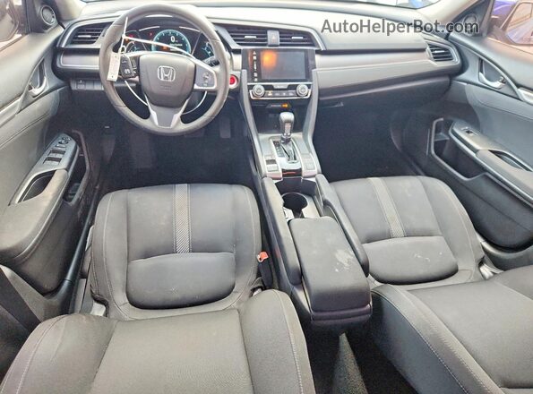 19XFC2F72HE015846 2017 HONDA CIVIC Blue Widok deski rozdzielczej