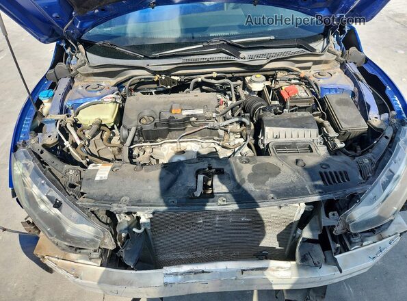 19XFC2F72HE015846 2017 HONDA CIVIC Blue Widok wnętrza z tyłu