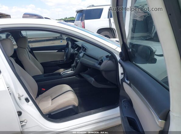 19XFC2F72HE068515 2017 HONDA CIVIC White Front interior view