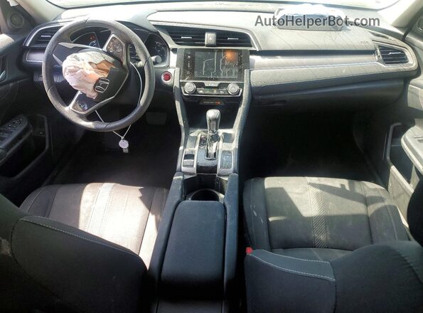 19XFC2F72HE219174 2017 HONDA CIVIC Black Вид панелі приладів