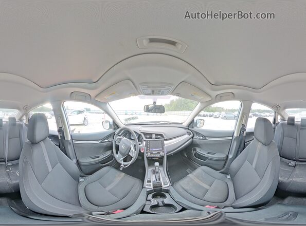 19XFC2F72JE013083 2018 HONDA CIVIC Серебряный Панорамный вид салона 360°