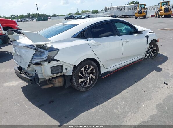 19XFC2F72JE015061 2018 HONDA CIVIC Белый Задняя правая четверть