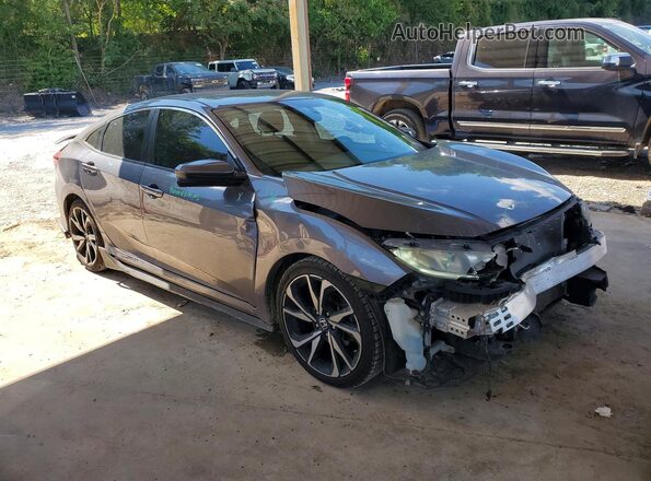 19XFC2F72JE030143 2018 HONDA CIVC Серый 