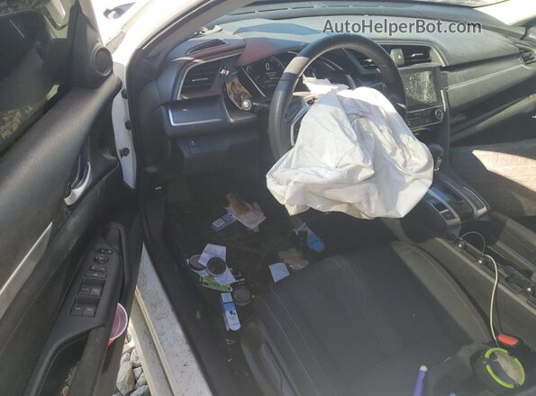 19XFC2F72JE032104 2018 HONDA CIVIC White Dashboard view