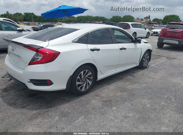 19XFC2F72JE037691 2018 HONDA CIVIC White Задня права чверть