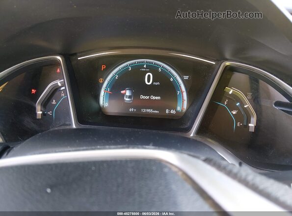 19XFC2F73GE040365 2016 HONDA CIVIC Silver Հետևի նստատեղերի տեսք
