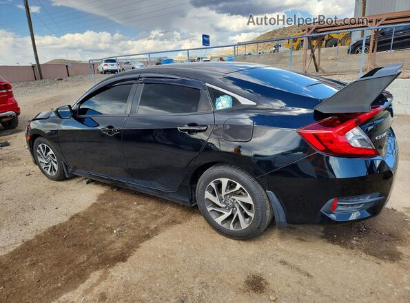 19XFC2F73GE080896 2016 HONDA CIVIC Black Հետևի ձախ
