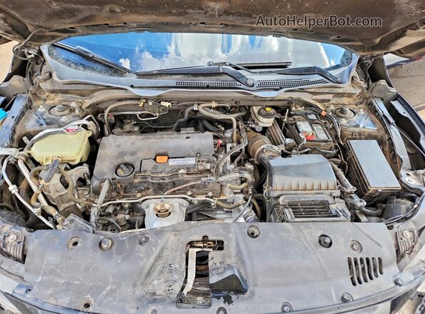 19XFC2F73GE080896 2016 HONDA CIVIC Black Սալոնի հետևի տեսք