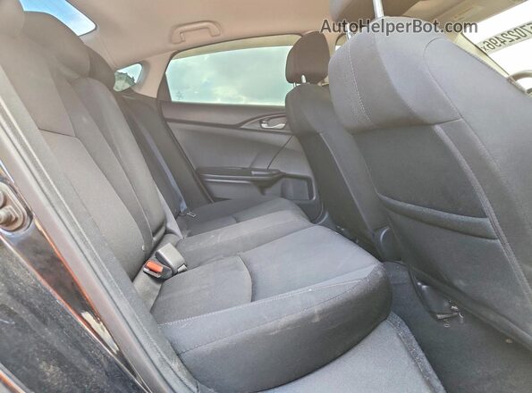 19XFC2F73GE080896 2016 HONDA CIVIC Black Հետևի նստատեղերի տեսք