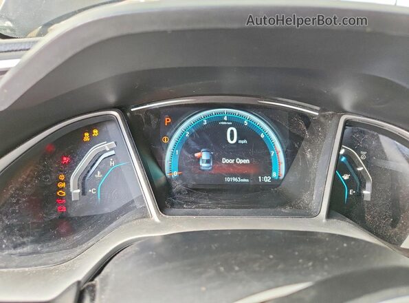 19XFC2F73GE080896 2016 HONDA CIVIC Black Սարքավորումների վահանակի տեսք