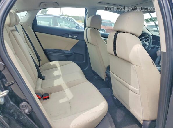 19XFC2F73GE210921 2016 HONDA CIVIC Black Rear seats view