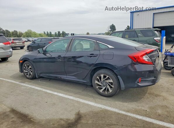 19XFC2F73GE210921 2016 HONDA CIVIC Black Rear left