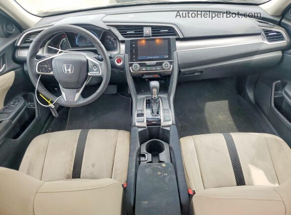 19XFC2F73GE210921 2016 HONDA CIVIC Black Dashboard view
