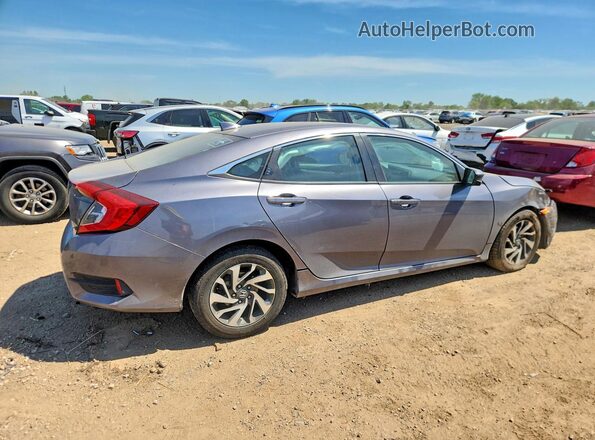 19XFC2F73HE027357 2017 HONDA CIVIC Gray Trasero derecho