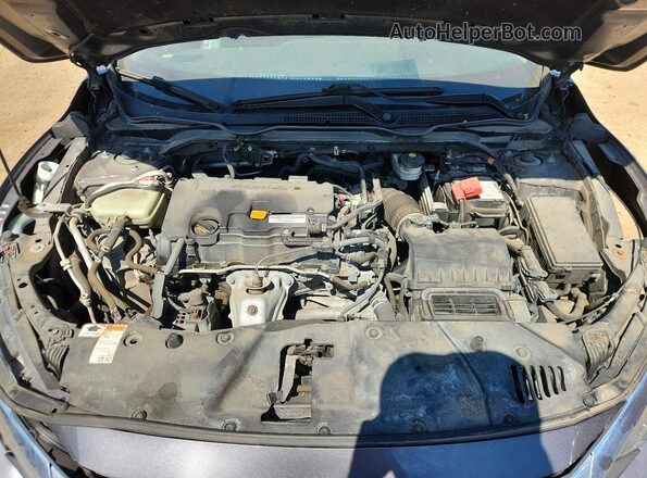 19XFC2F73HE027357 2017 HONDA CIVIC Gray Vista interior trasera