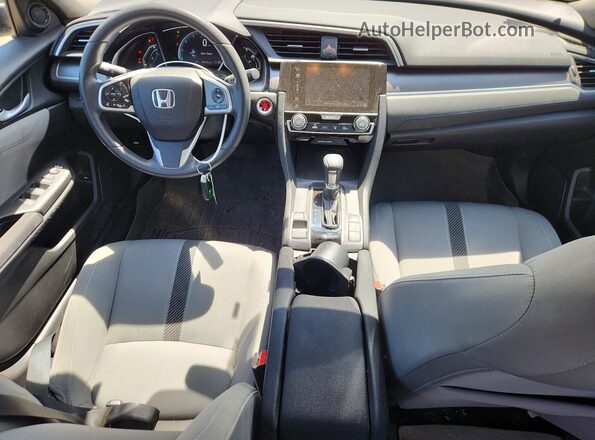 19XFC2F73HE027357 2017 HONDA CIVIC Gray Vista del salpicadero