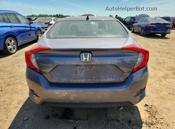 19XFC2F73HE027357 2017 HONDA CIVIC Gray Vista trasera