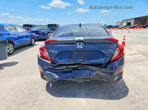 19XFC2F73HE046278 2017 HONDA CIVIC Black უკანა ხედი