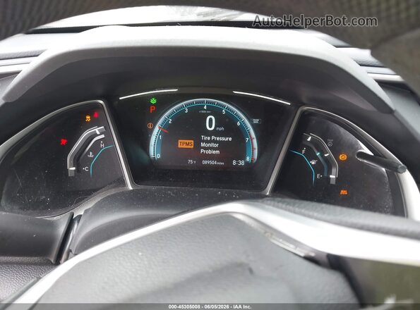 19XFC2F73HE060617 2017 HONDA CIVIC Серебряный Вид задних сидений