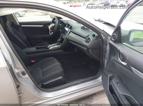 19XFC2F73HE060617 2017 HONDA CIVIC Серебряный Вид салона спереди