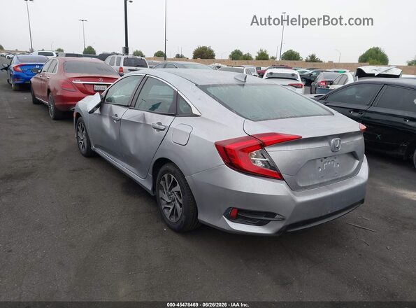 19XFC2F73HE216817 2017 HONDA CIVIC Silver Հետևի ձախ