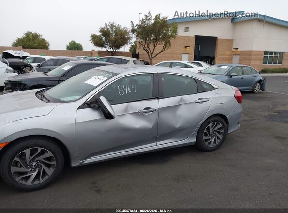 19XFC2F73HE216817 2017 HONDA CIVIC Silver Դիմացի տեսք