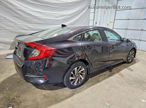 19XFC2F73HE225159 2017 HONDA CIVIC Black Հետևի աջ
