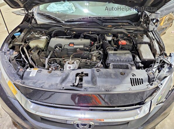 19XFC2F73HE225159 2017 HONDA CIVIC Black Սալոնի հետևի տեսք
