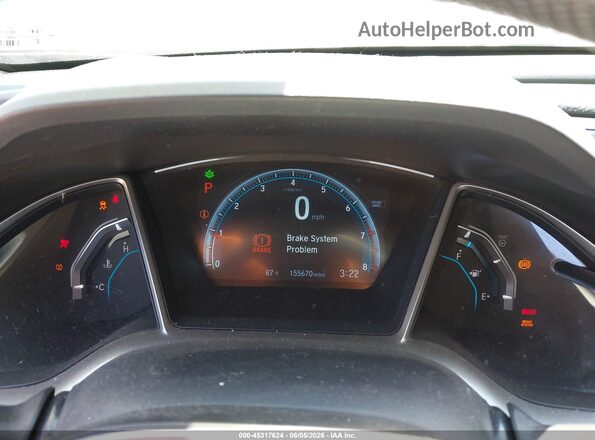 19XFC2F74GE021677 2016 HONDA CIVIC White Вид задніх сидінь