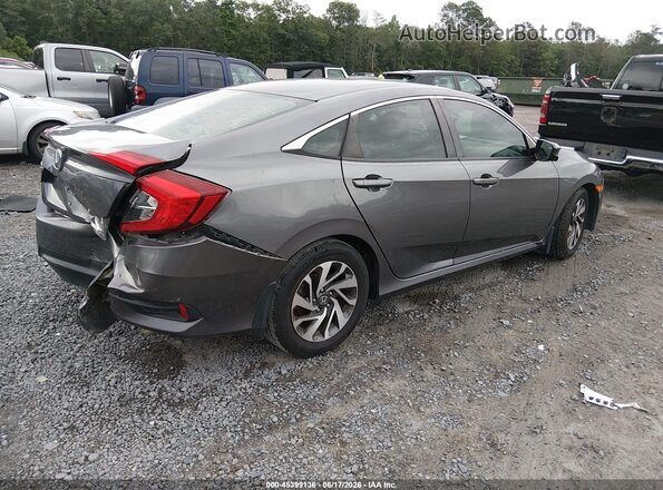 19XFC2F74GE028631 2016 HONDA CIVIC Gray Задня права чверть