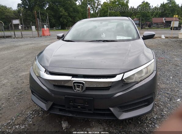 19XFC2F74GE028631 2016 HONDA CIVIC Gray Вид щитка приладів