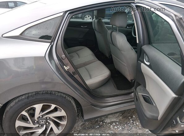 19XFC2F74GE028631 2016 HONDA CIVIC Gray Вид наклейки з VIN-кодом