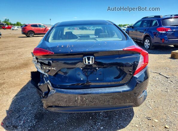 19XFC2F74GE073360 2016 HONDA CIVIC Black Հետևի տեսք