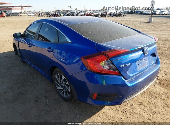 19XFC2F74GE077327 2016 HONDA CIVIC Blue Tył lewy