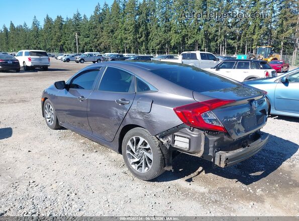 19XFC2F74GE224942 2016 HONDA CIVIC Gray Հետևի ձախ