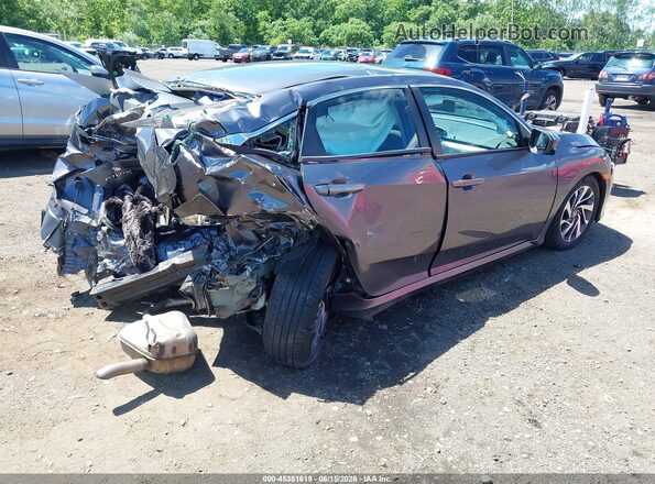 19XFC2F74GE235519 2016 HONDA CIVIC Gray უკანა მარჯვენა