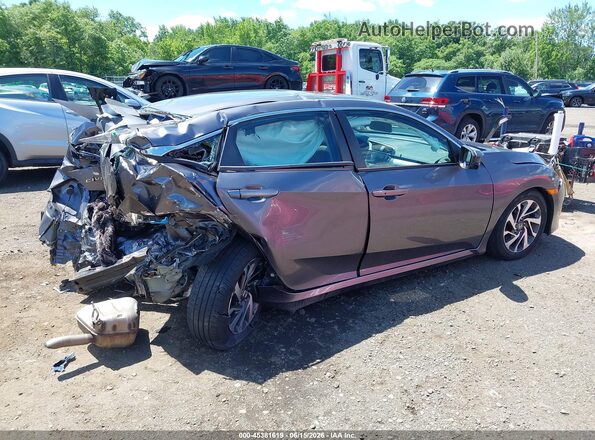 19XFC2F74GE235519 2016 HONDA CIVIC Gray 