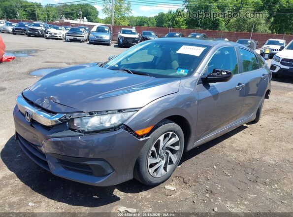 19XFC2F74GE235519 2016 HONDA CIVIC Gray 